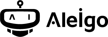 Aleigo Black Logo