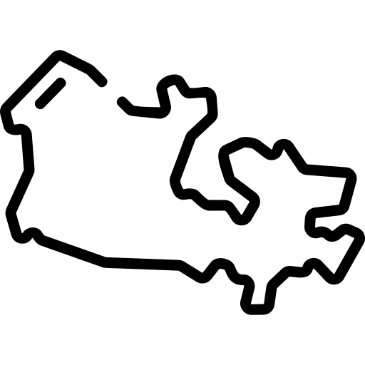Carte du Canada